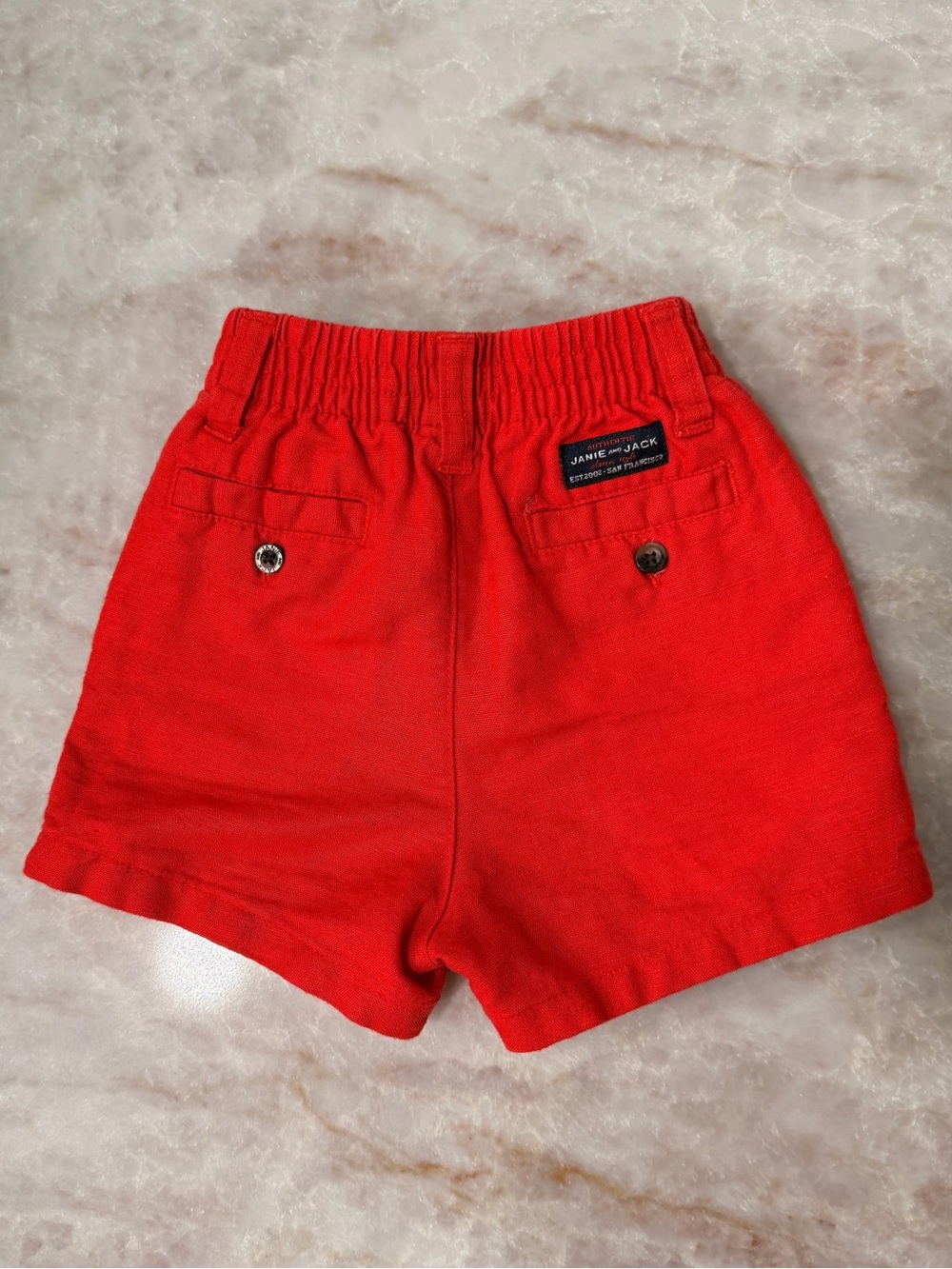 Linen Cotton Pull-on Short